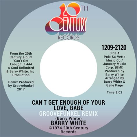 Groovefunkel Remixes » Album » 25 Barry White – Can’t Get Enough of ...