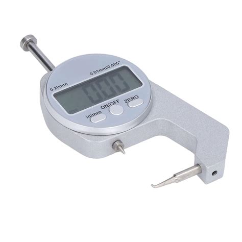 Adium Micrometer, Easy to Use Thickness Gauge Curved Tip Accurate ...
