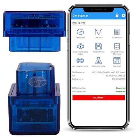 Advanced Double Chip OBD II ELM327 Scanner: Smart Vehicle Diagnostics ...