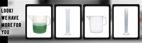 AANIJ® polylab Made Plastic Measuring Jug/Jar/Cup 250ml 500ml 1000ml ...