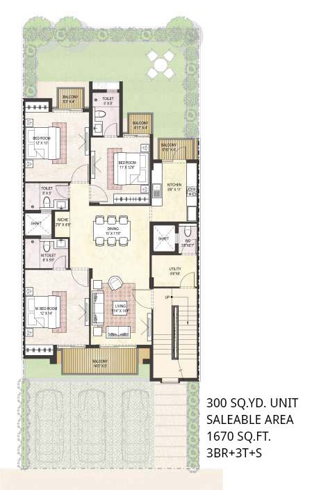 Aman Vilas - Floor Plan of Puri Amanvilas sector 89, faridabad