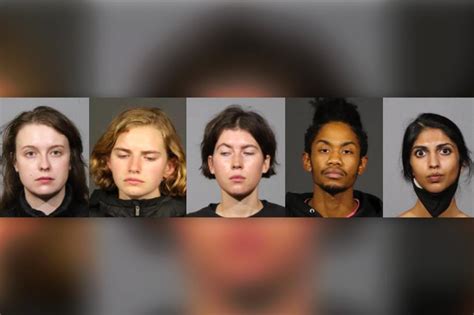 NYPD releases mugshots of five protesters arrested overnight
