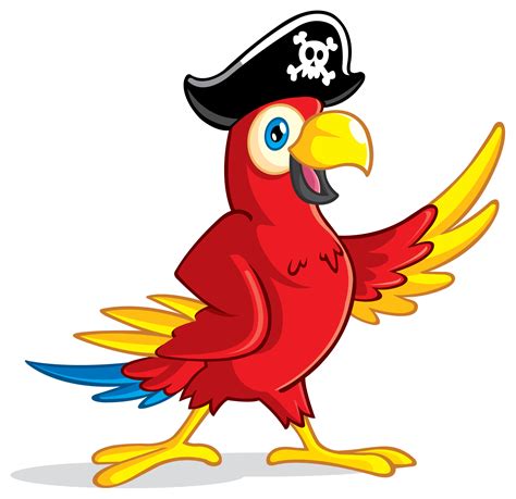 Pirate Parrot PNG Transparent Image | PNG Mart