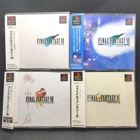 Jual Final Fantasy VII viii ix 7 8 9 international ps1 game ff original ...