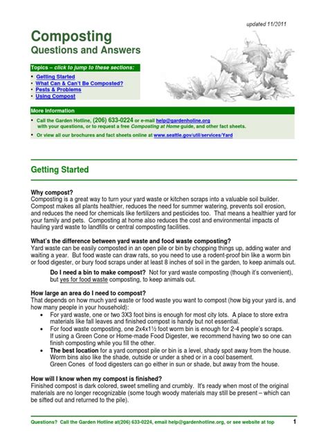 Image result for Composting Questions