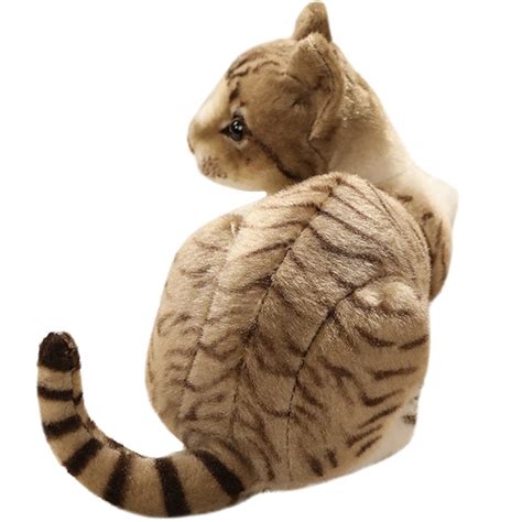 Plush tabby cat stuffed animal online