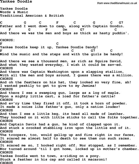 Real Meaning Of Yankee Doodle at Kimberly Gomez blog