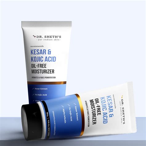 Kesar & Kojic Acid Oil Free Moisturizer - 100g – Dr Sheth's
