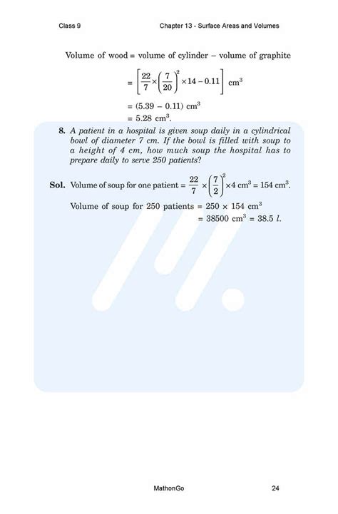 Image result for Math Chapter 13Ex 13.3 Class 9 Sum4