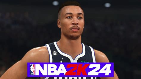 NBA 2K24 Dante Exum Cyberface & Body Update