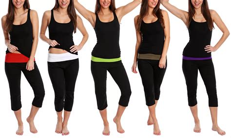 Women's Stretch Yoga Pants | Groupon Goods