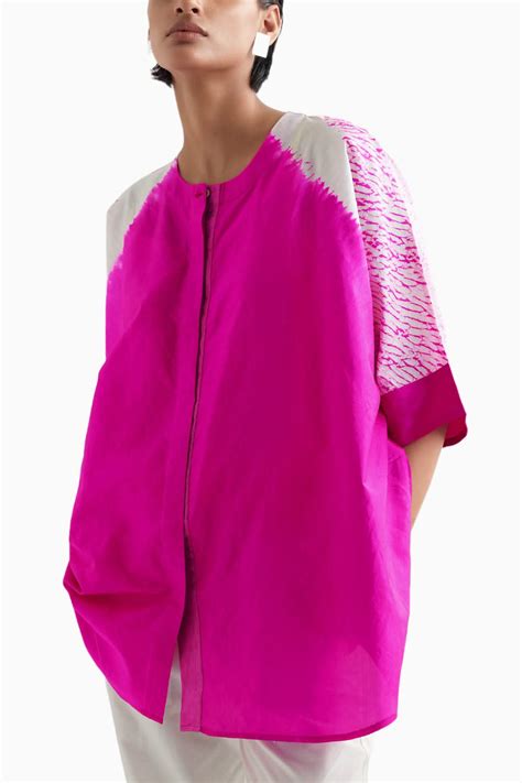 Buy Rani Lustre Shirt by Studio Medium Online | The Sverve