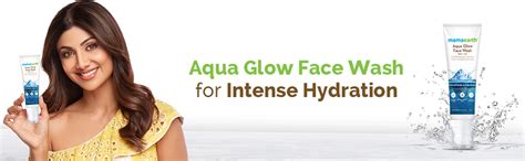 Mamaearth Aqua Glow Face Wash 100 ml | With Himalayan Thermal Water ...