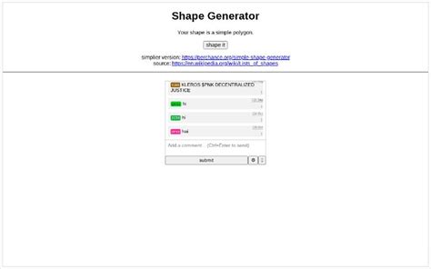 Image result for Random Shape Generator JavaScript
