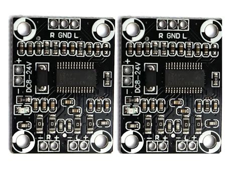 DHRUVPRO Pack of 2 TPA3110 Dual Channel Stereo Digital Audio Amplifier ...