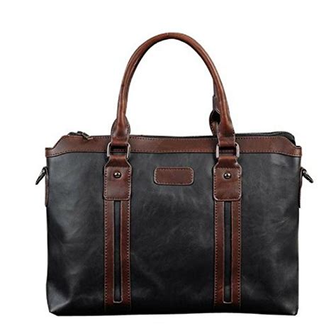 Buy RANSI UNISEX VINTAGE MESSENGER SHOULDER STRAP LEATHER Professional ...