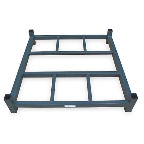 48 in x 60 in x 7 in, Open Decking, Stack Rack Base - 1CJC6|BB4-4860H ...