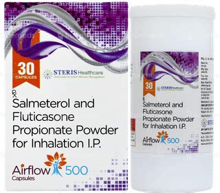 Airflow 50/500 MCG | Order Airflow 50/500 MCG Rotacaps Online at Truemeds