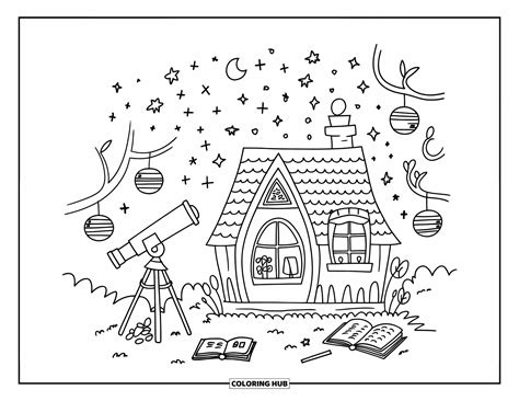 Home Coloring Pages 的图像结果