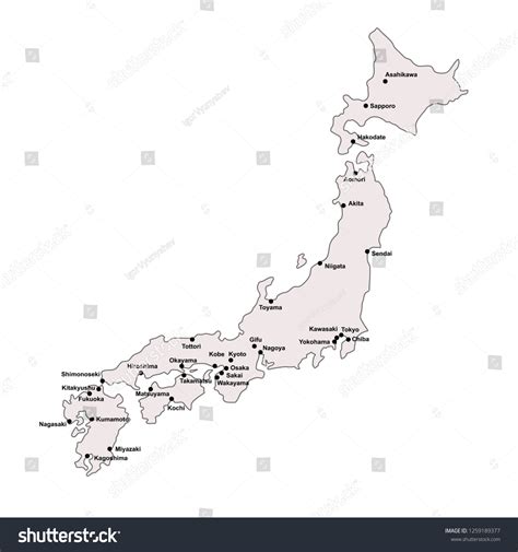 Japan Map Outline 的图像结果