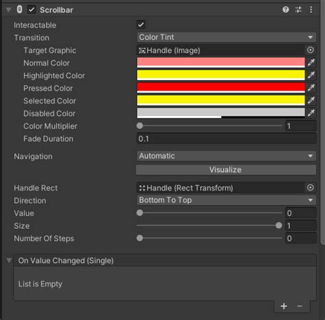 Unity Scrollrect 的图像结果