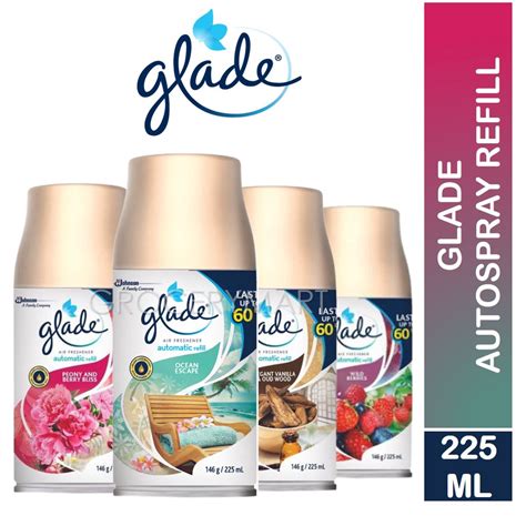 GLADE Automatic Spray Refill Air Freshener, 225ml (Mix) | Shopee Singapore