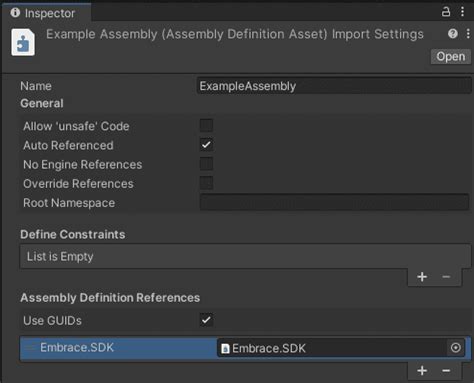 Unity Assembly Reference 的图像结果