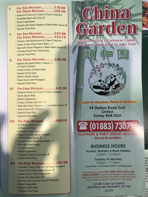 China Garden Knox Indiana Menu at James Silvers blog
