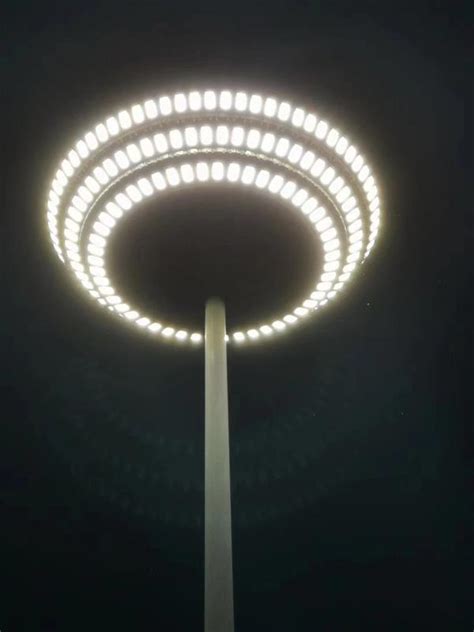 崇左龙州30米高杆灯定做灯杆热镀锌-一步电子网