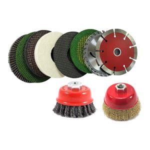 Inditrust Angle Grinder Flap Disc Set (10 Pcs) | Wood & Marble Cutting ...