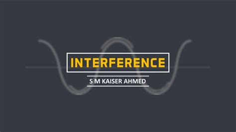 Image result for Interference Physique Explication