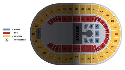 Seating Charts | Frost Bank Center