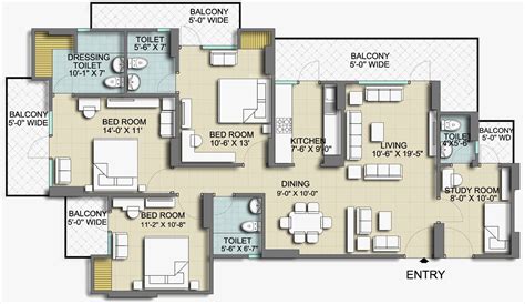 5000 Square Foot Floor Plans