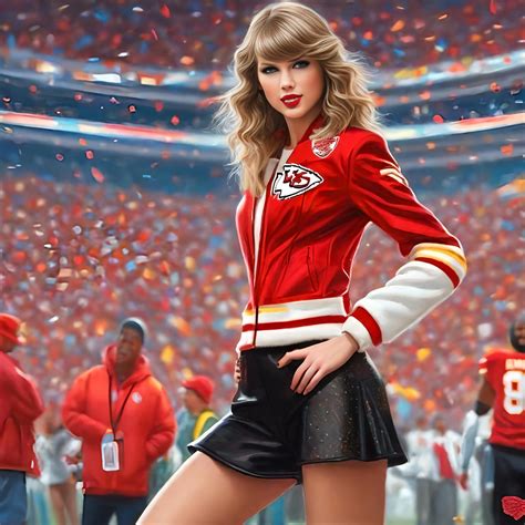 Taylor Swift - Kansas City Chiefs Era #2 by QuantumReel on DeviantArt