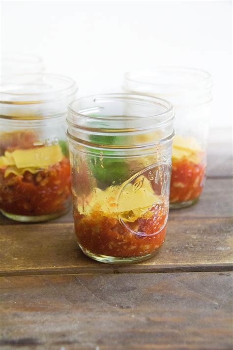 {The Recipe ReDux}: Homemade Lasagna in Jars