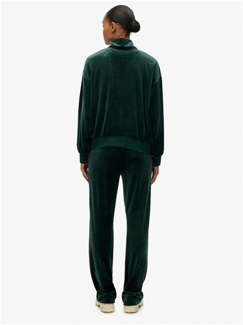Buy Superdry Green Country Club Velour Joggers from Next India
