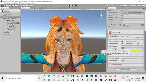 Image result for Unity Mesh Simplifier