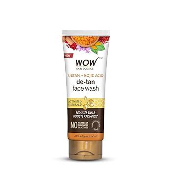 WOW Skin Science Ubtan Cleansing Face Wash | Turmeric & Saffron | All ...