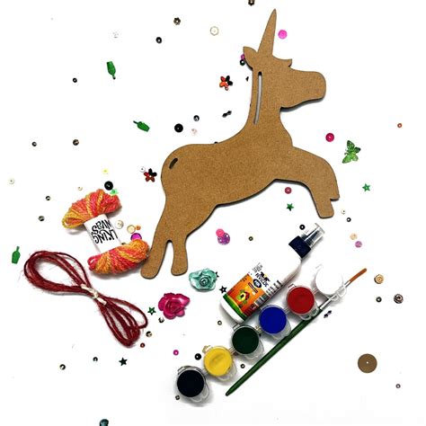 The Talking Canvas Creative Art Kit: DIY Unicorn Craft Set for Girls 5 ...