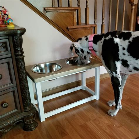 Elevated Dog Bowls for Large or Extra Large Dog. Great Dane, Saint ...