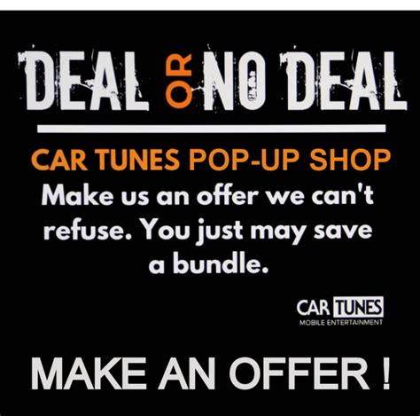 Make An Offer - CAR TUNES STEREO