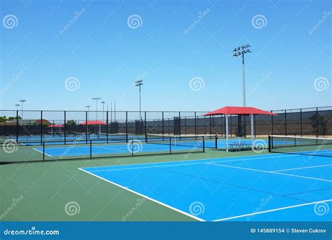 Tennis Courts at the Great Park Tennis Facility Editorial Stock Image ...