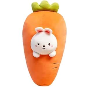 Buy TechMax Solution Cute Carrot Bunny Plush Toy Online at Low Prices ...