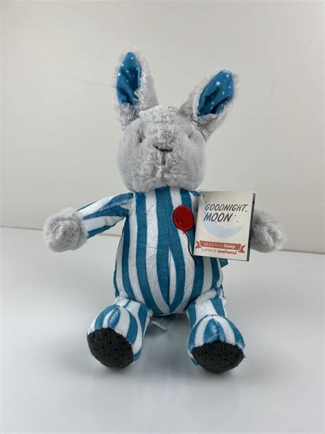 Kids Preferred Goodnight Moon Beanbag Stuffed Animal Plush Pajama Bunny ...