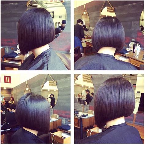 One length short bob by Sonny Zizzo | Hair cuts, Bob hairstyles, Short ...