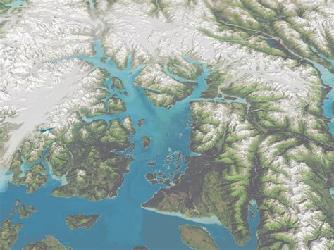 Glacier Bay Maps | NPMaps: Free national park maps