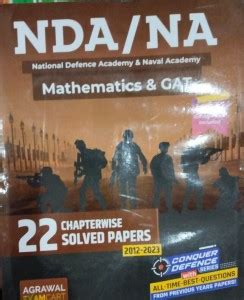 Examcart Latest NDA/NA Maths & GAT Chapter-Wise Solved Papers For 2023 ...
