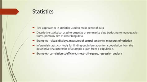 Image result for Descriptive Statistics Lectures