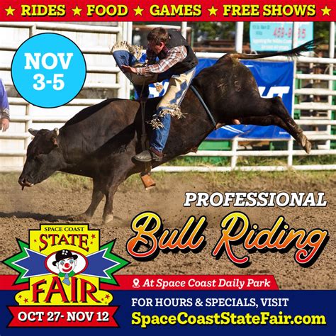 DON'T MISS! Pro Bull Riding Set at 3 p.m. Today at the Space Coast ...