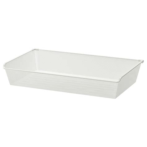 KOMPLEMENT mesh basket, white, 100x58 cm (393/8x227/8") - IKEA